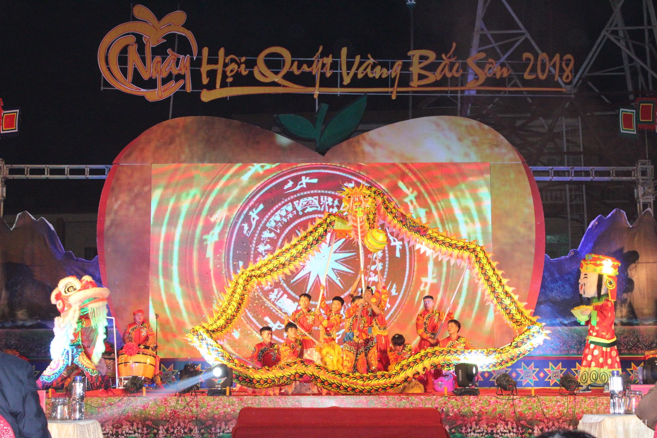 Chương trình nghệ thuật chào mừng lễ khai mạc ngày hội quýt vàng Bắc Sơn